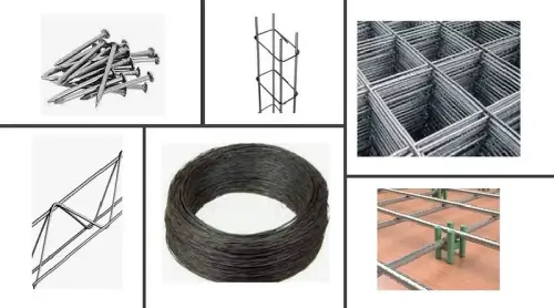 Produtos prego coluna pronta tela treliça arames espassadores